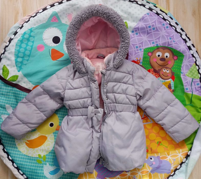 Kurtka srebrna jesienno zimowa