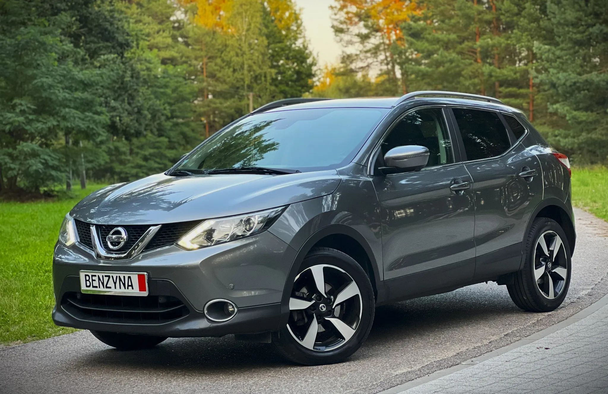 Nissan Qashqai 1.2 Turbo Benzyna_115KM__2017R__Idealny Stan__Bezwypadkowy__Kamery 360