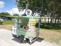Food Truck Piaggio Ape 50 – Averbada e Pronto a Trabalhar!
