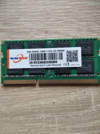 DDR3L 8Gb 1600MHz 1.35V