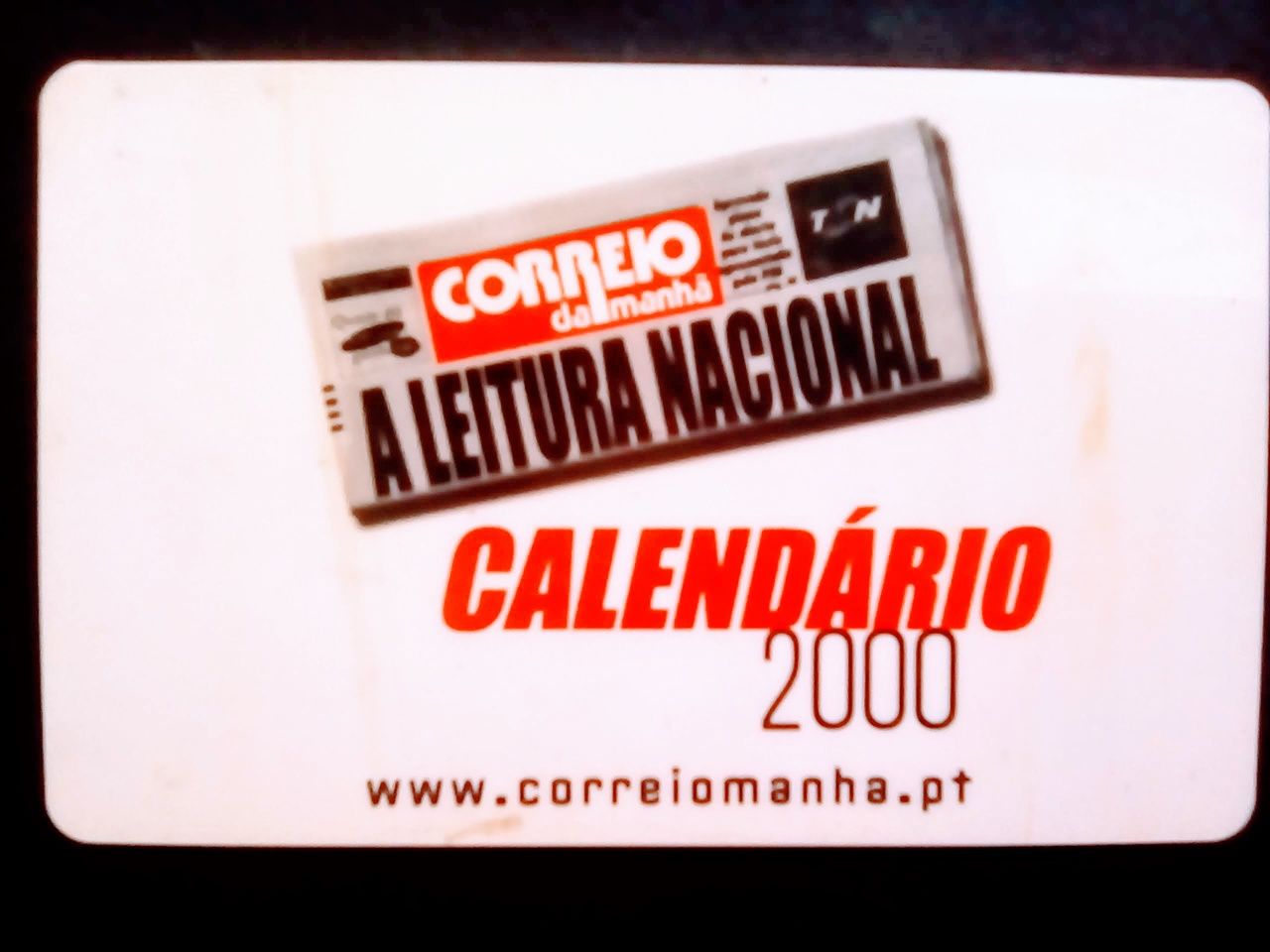 Calendario bolso