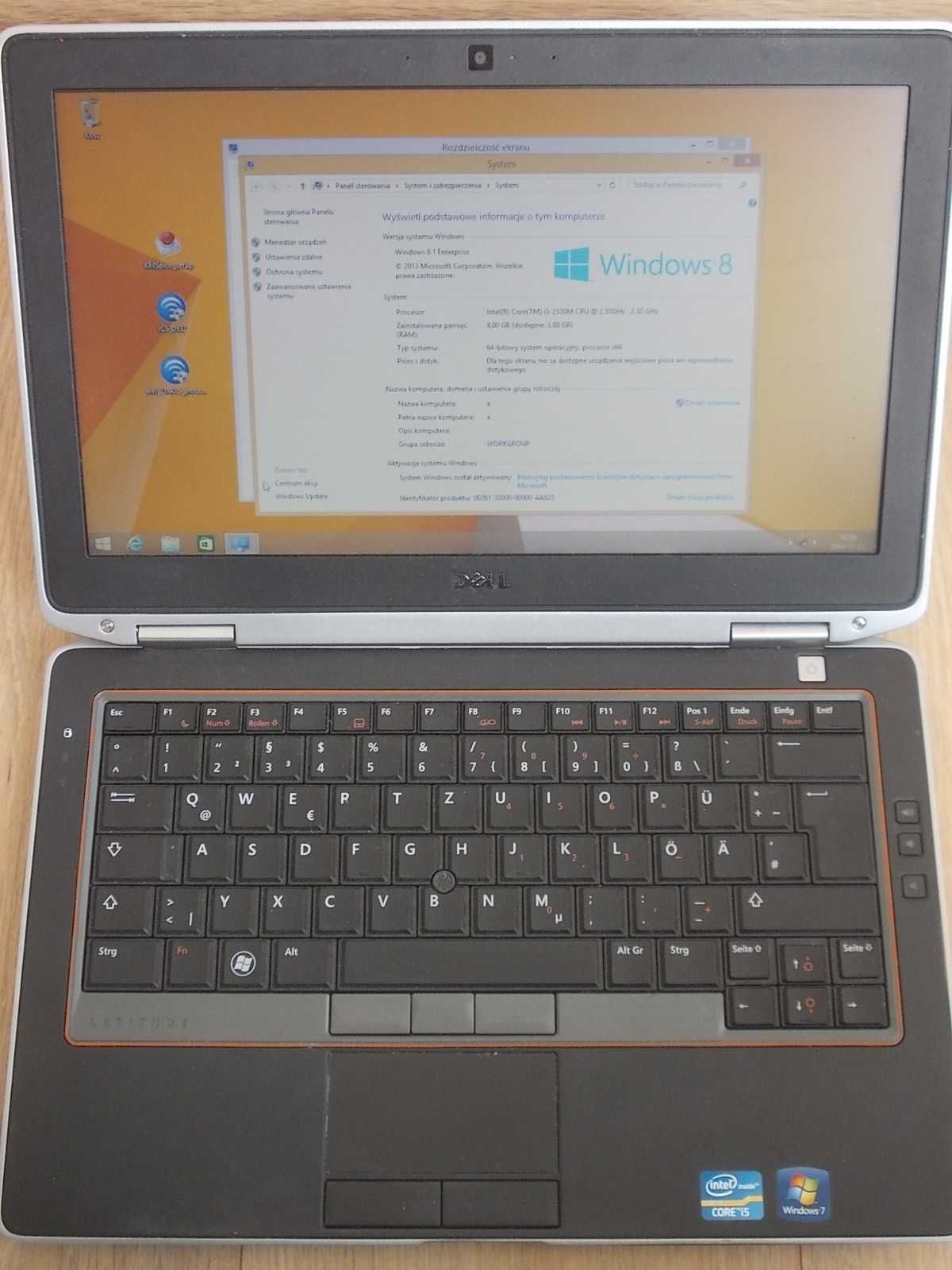 Dell Latitude 6320 Core i5 4GB 250GB