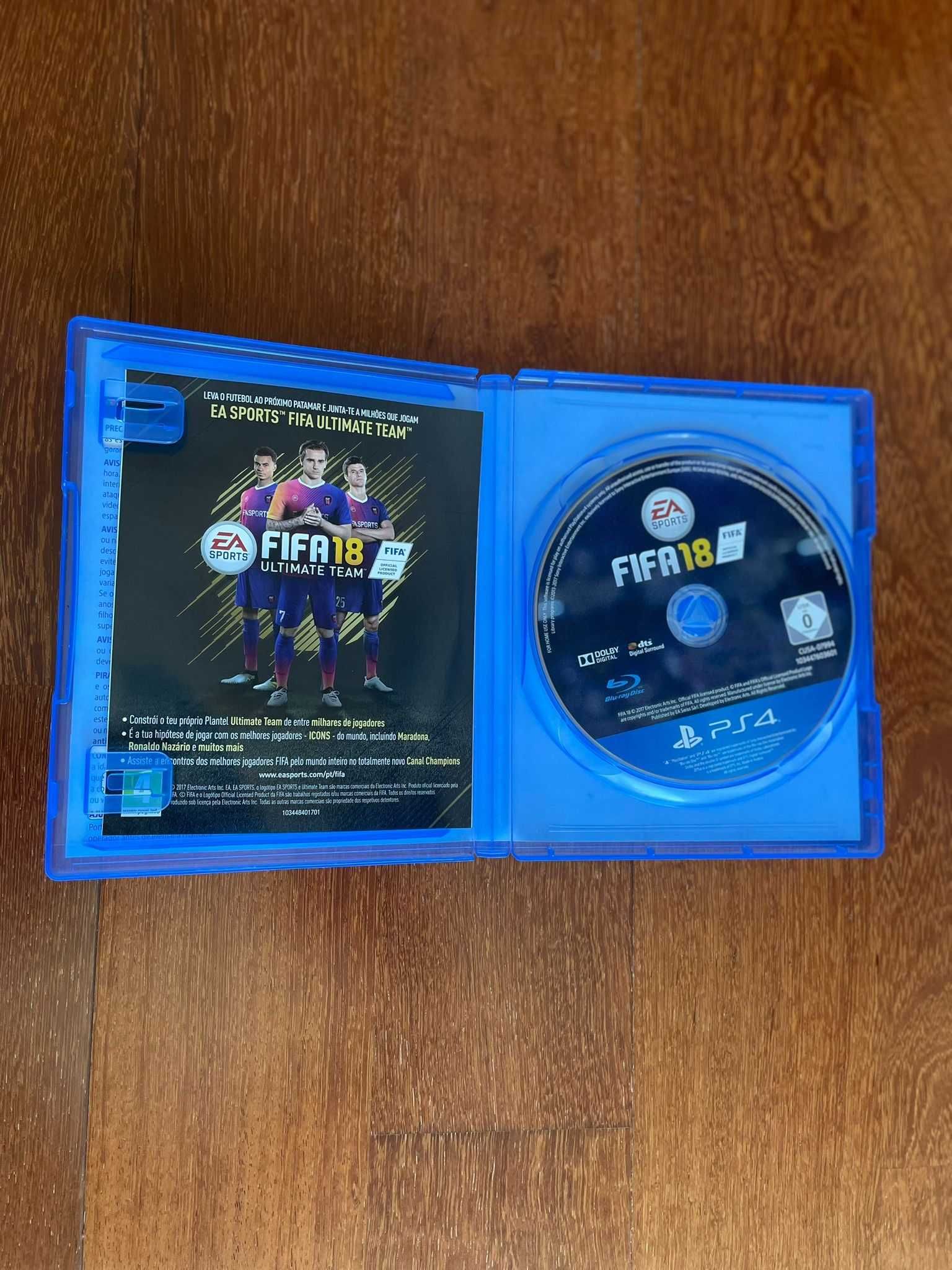 Jogo Ps4 FIFA 18