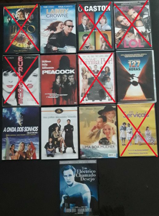 DVD's - Vários - como novos