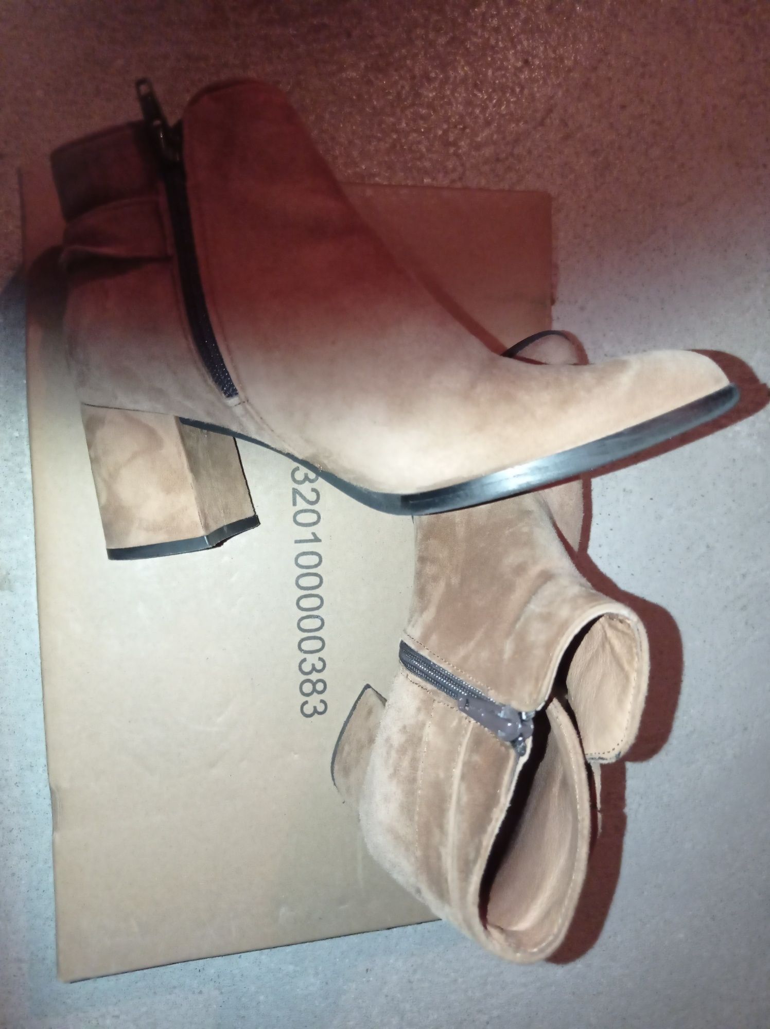 Botins camel marca Samelli