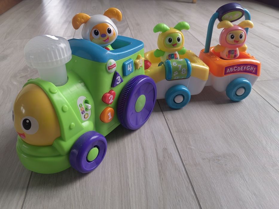 Pociąg - zabawka edukacyjna