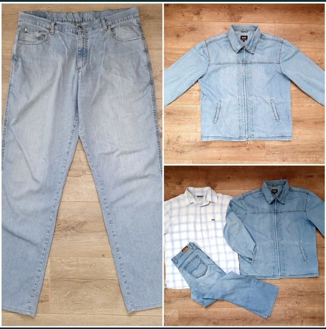 Котоновые штаны, джинсы на рост 180-190, размер 56 XL