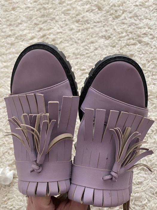 шкіряні босоніжки , сандалі Kazar, розмір 37 ( 24 см.)