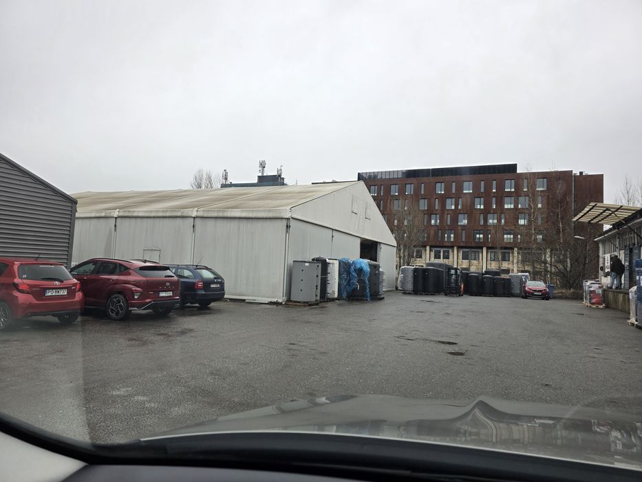 Hala namiotowa 20 x 25 x 4  magazynowa aluminiowa