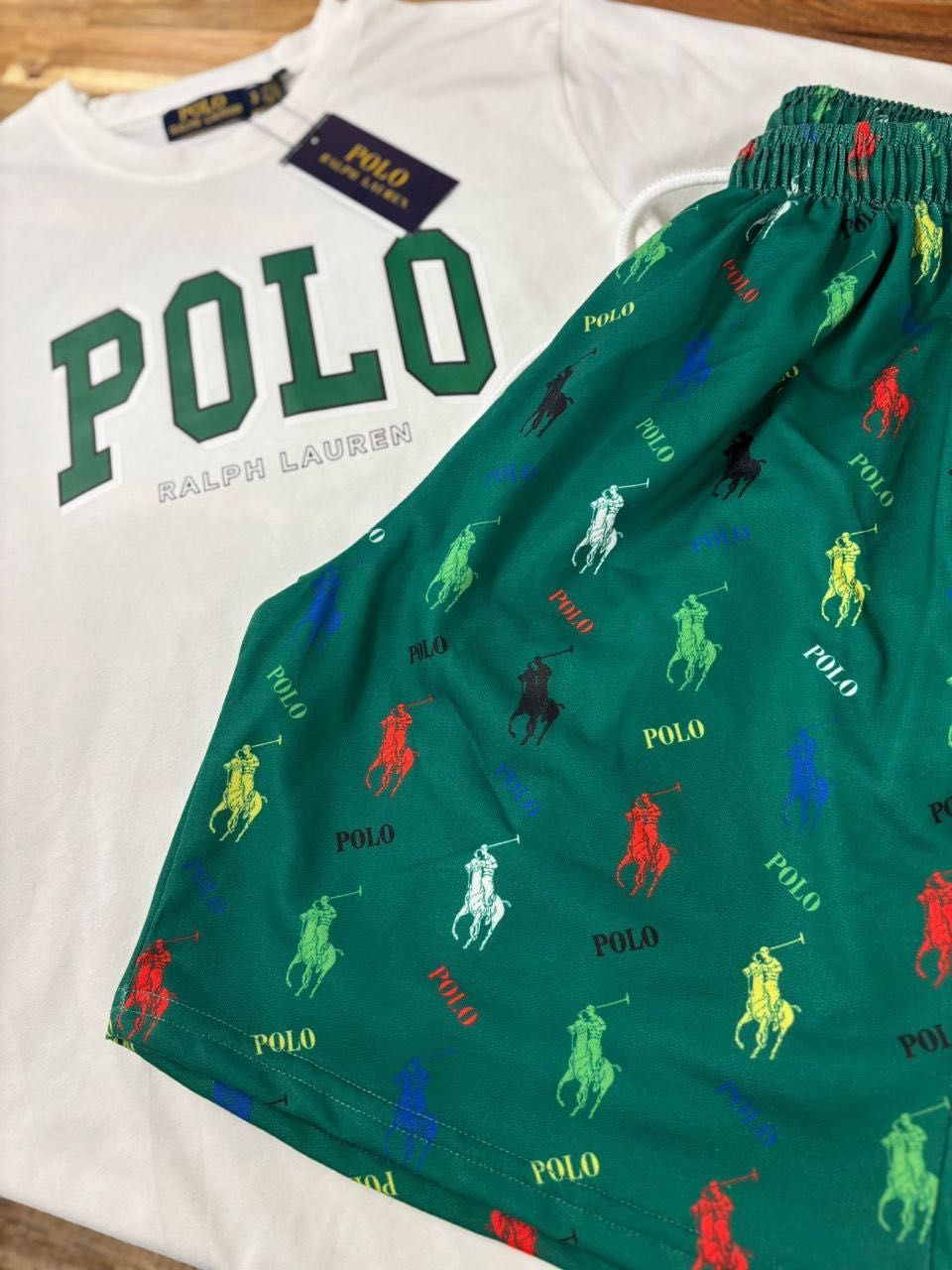 Conjunto tshirt e calção