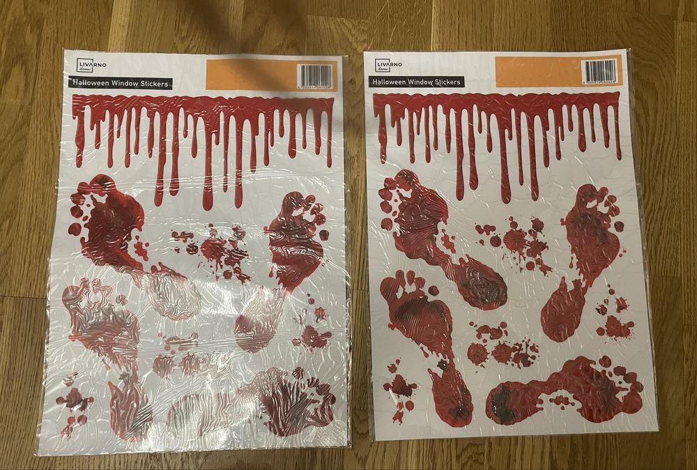 Naklejki na okno Halloween Livarno Home