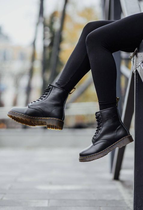 Ботинки мужские Dr. Martens 1460 Black 11822006 Доктор Мартенс (МЕХ)