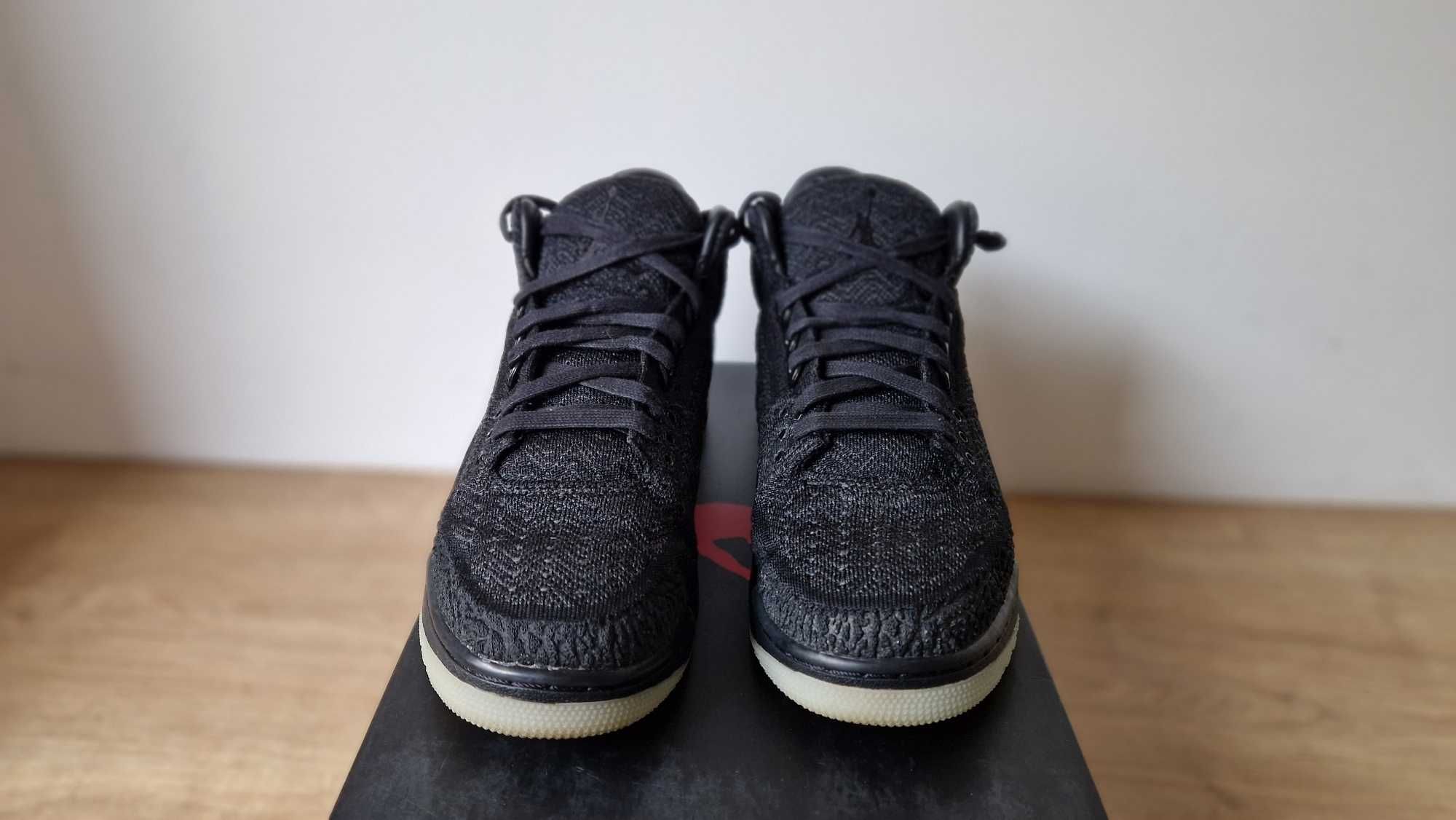 Jordan 3 Retro Flyknit Black Cat 42,5 EUR = 9 US 9US
