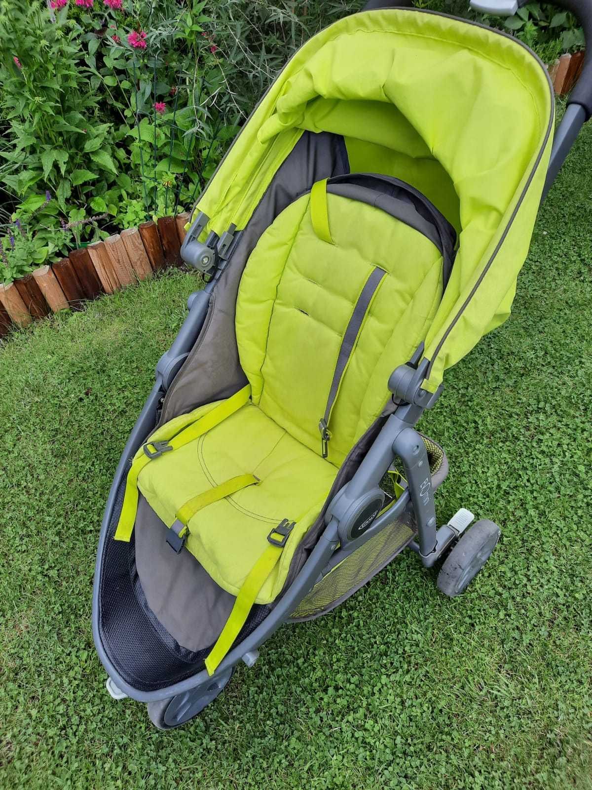 Wózek spacerowy Graco Evo mini mega lekki i zwrotny
