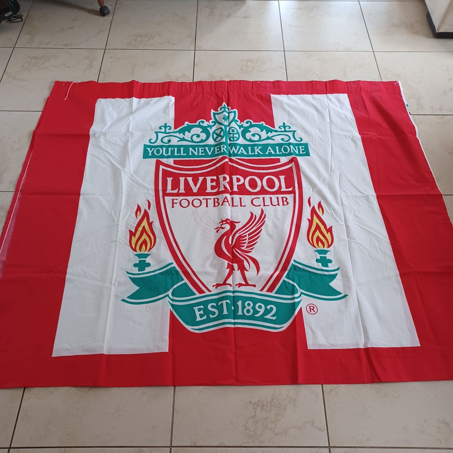 Zasłony Liverpool drużyny piłkarskiej 140-165 cm