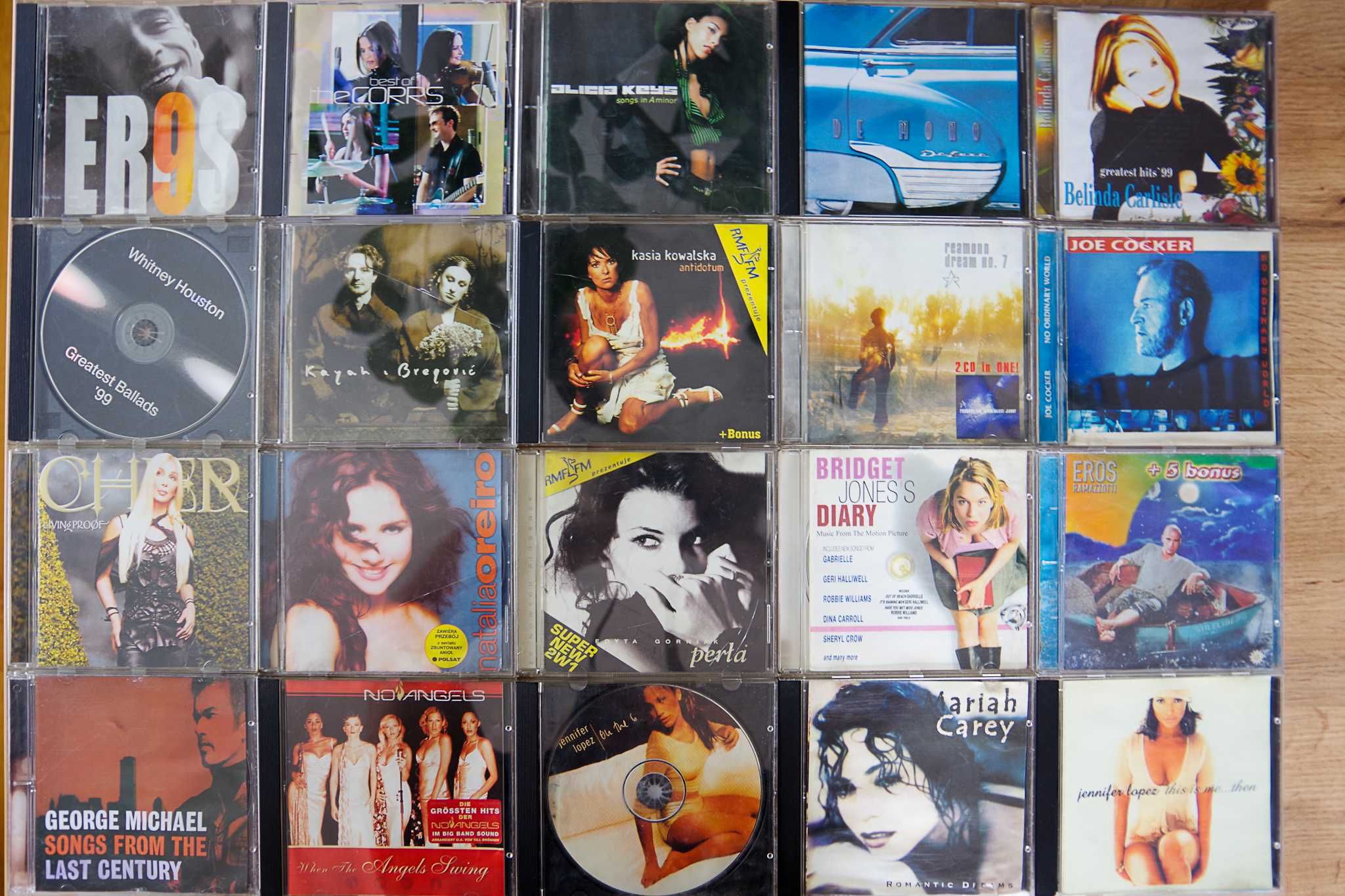 Płyty CD 31szt z muzyką pop 1998 - 2003 "wydania nieoficjalne"
