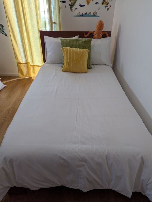 Cama+estrado+colchão