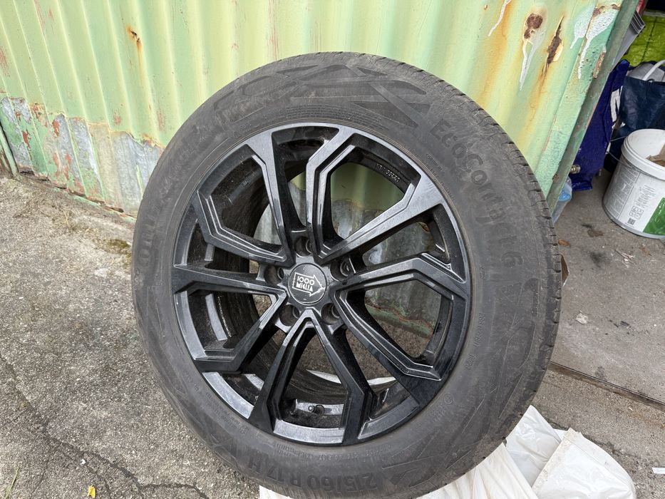 Koplet alufelg z oponami 17 cali do dacii duster