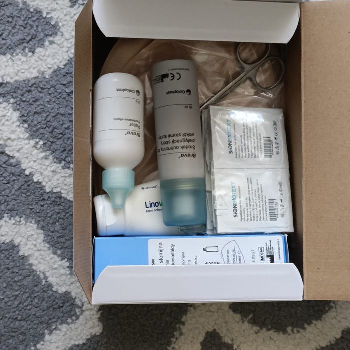 Materiały medyczne dla osób ze stomią