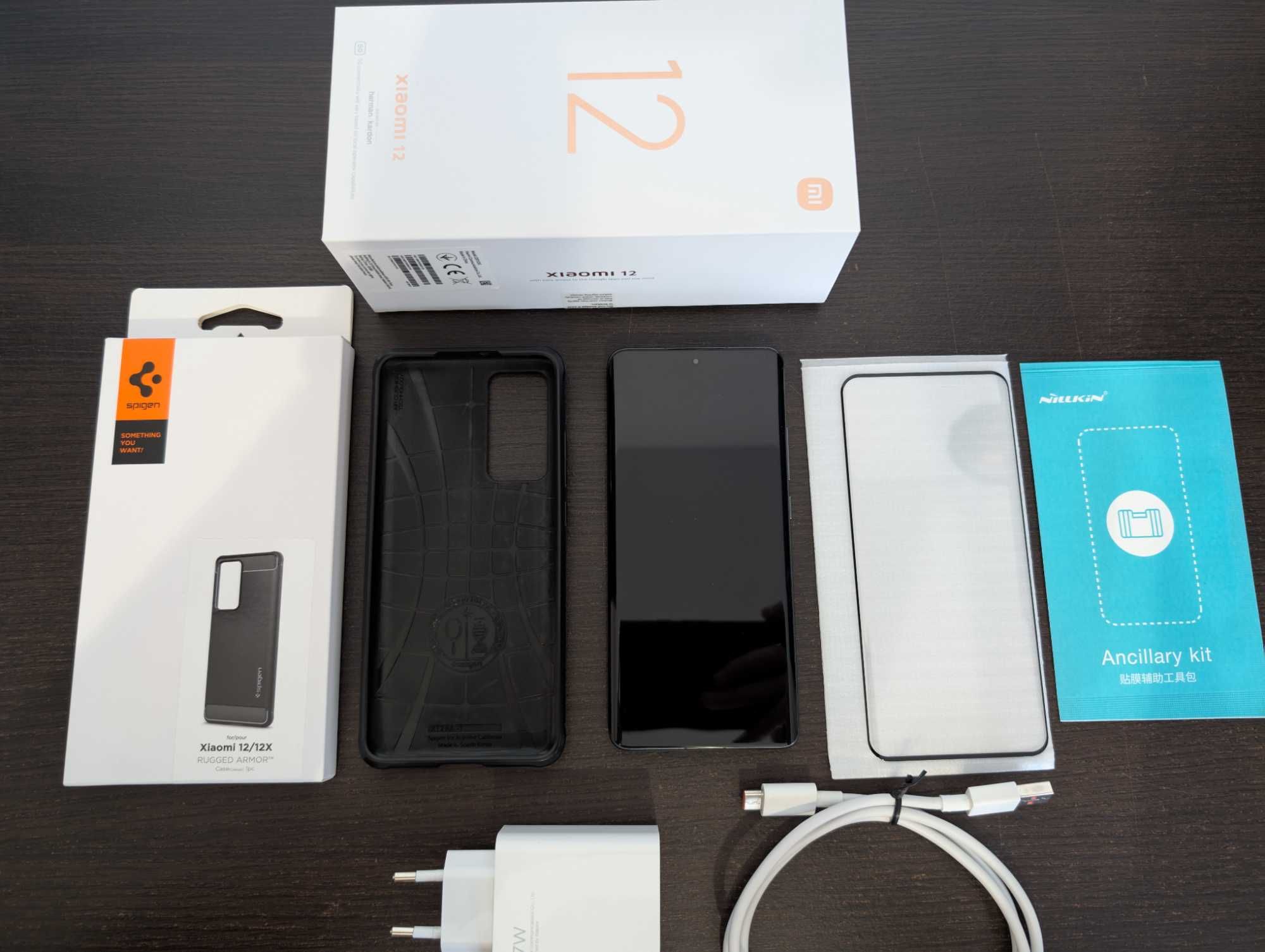 Xiaomi 12 8/256 + etui + szkło Nillkin
