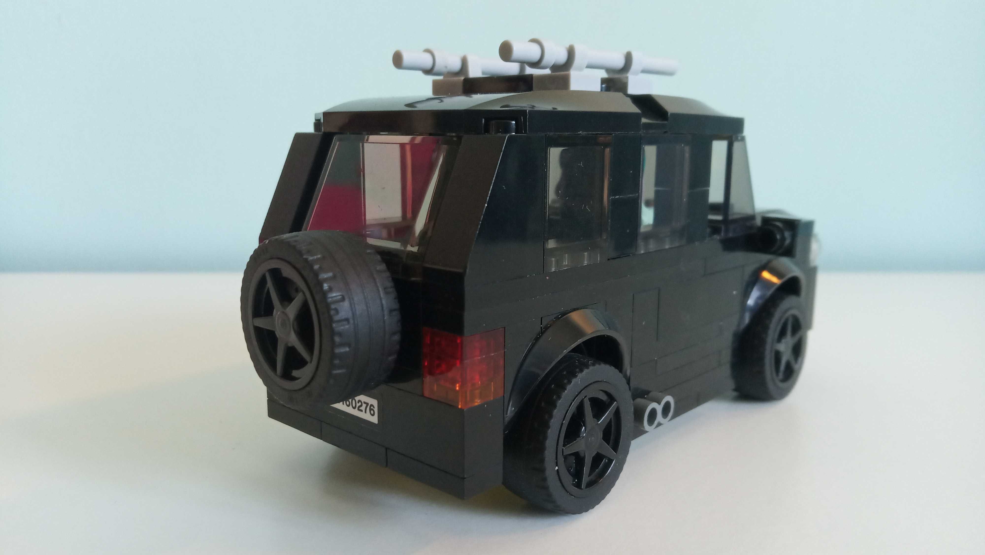 Lego Moc Mercedes-Benz G63 AMG tik-tokerki + figurka