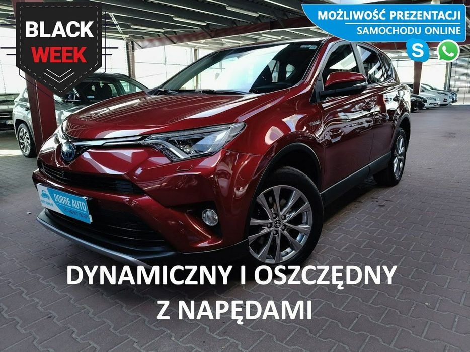 Toyota RAV4 2.5 HYBRID 197KM 4x4,Navi,El.Klapa,MartwePole,Kamera 360, HandsFree