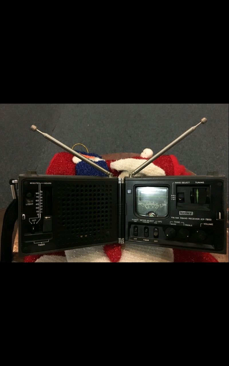 Sony ICF 7800 японский радиоприёмник.