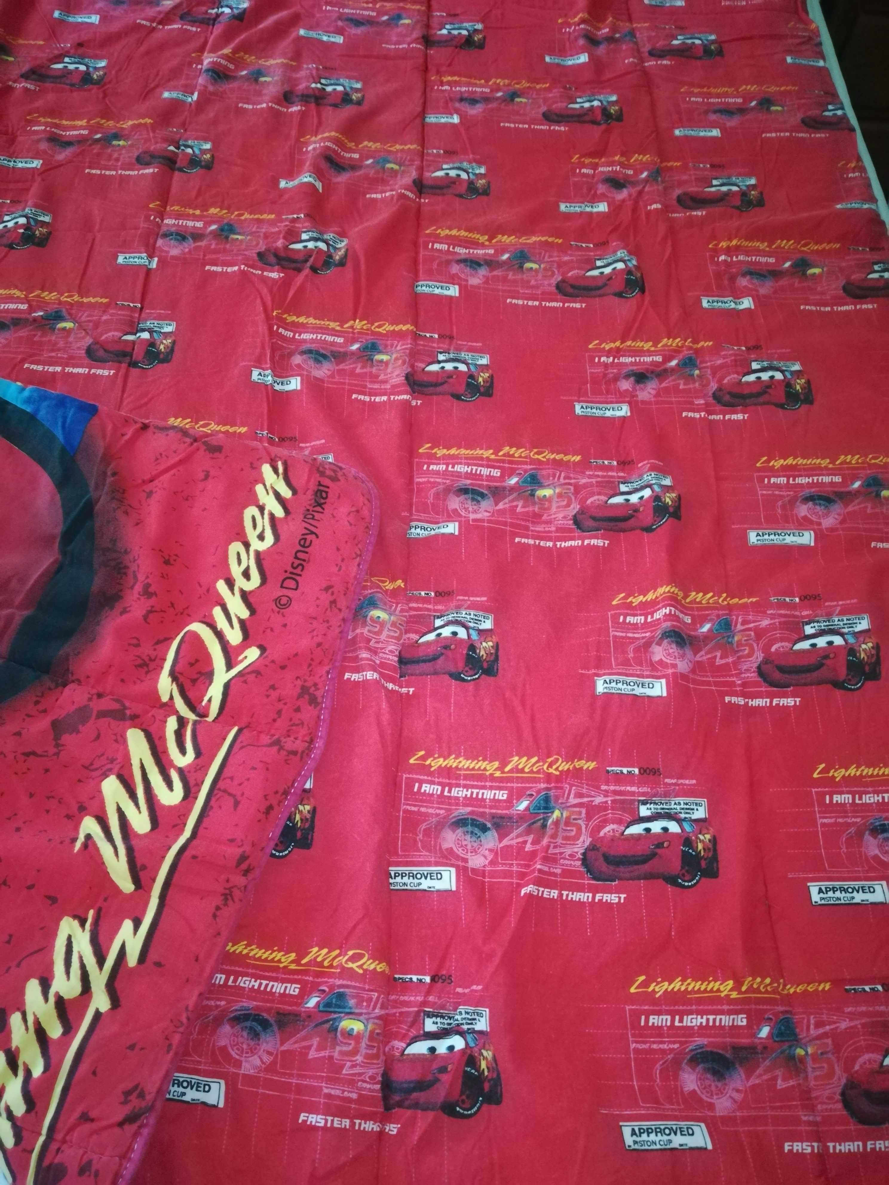 Édredon Infantil Dupla Face Cars Disney/Pixar 140 x 200 cm