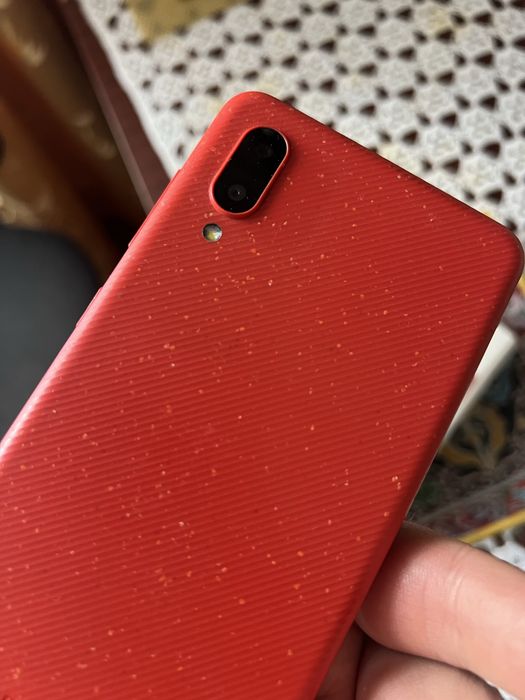Samsung A02 червоний