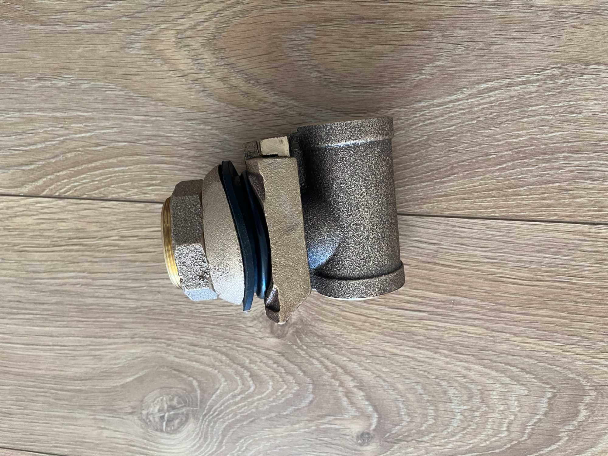 Złącze szwedzkie 1 1/4" pomp głębinowych Brąz
