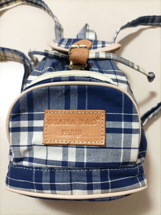 Mini Mochilas em tecido marca Diana Bag (novas)