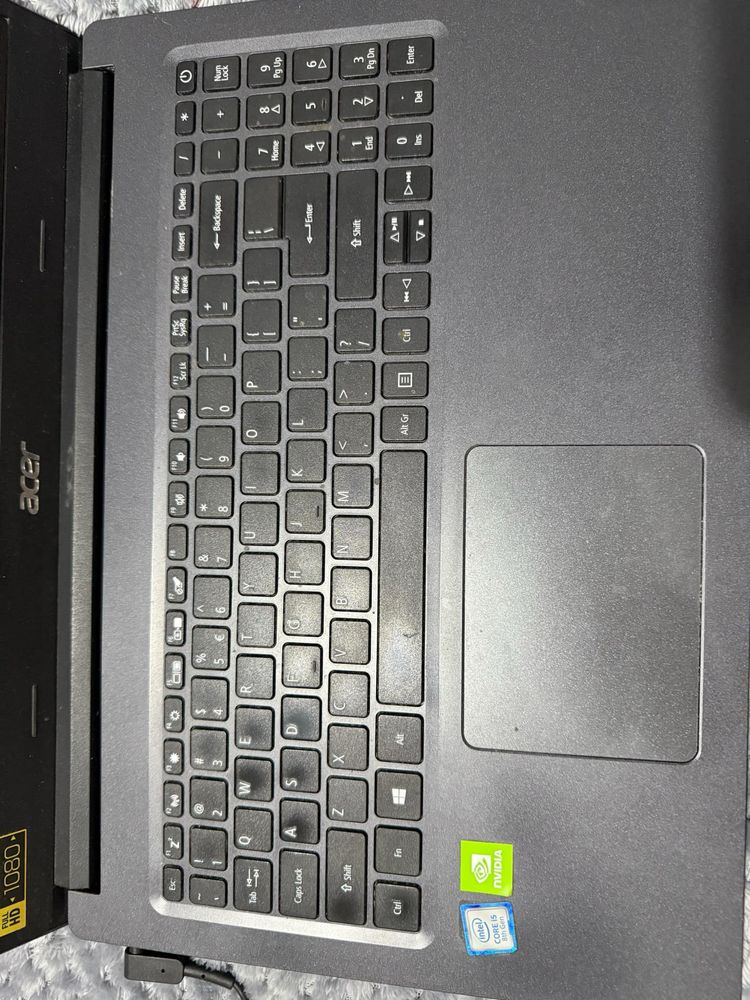 Laptop Acer Aspire A315-55G Intel core i58265U 8gb RAM 256 gb ssd dysk