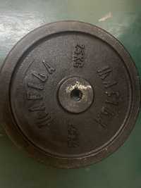 Obciążenie żeliwne 25 kg Mafida,30 mm
