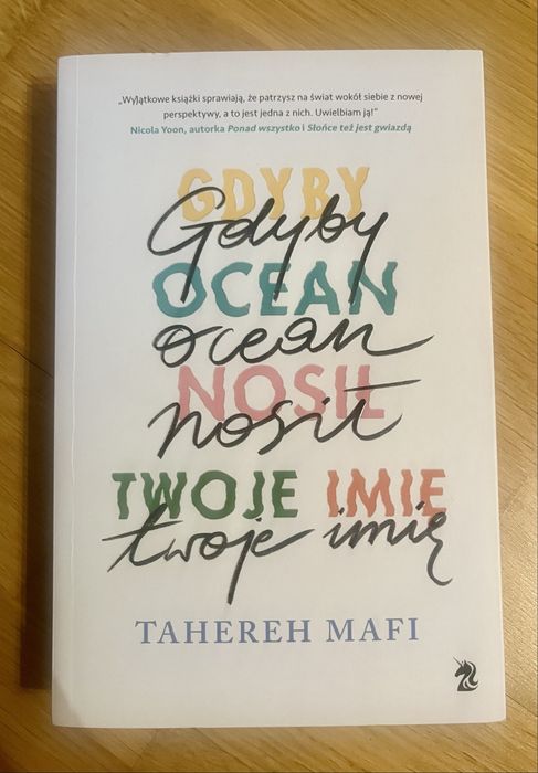 Gdyby ocean nosił twoje imię Tahereh Mafi