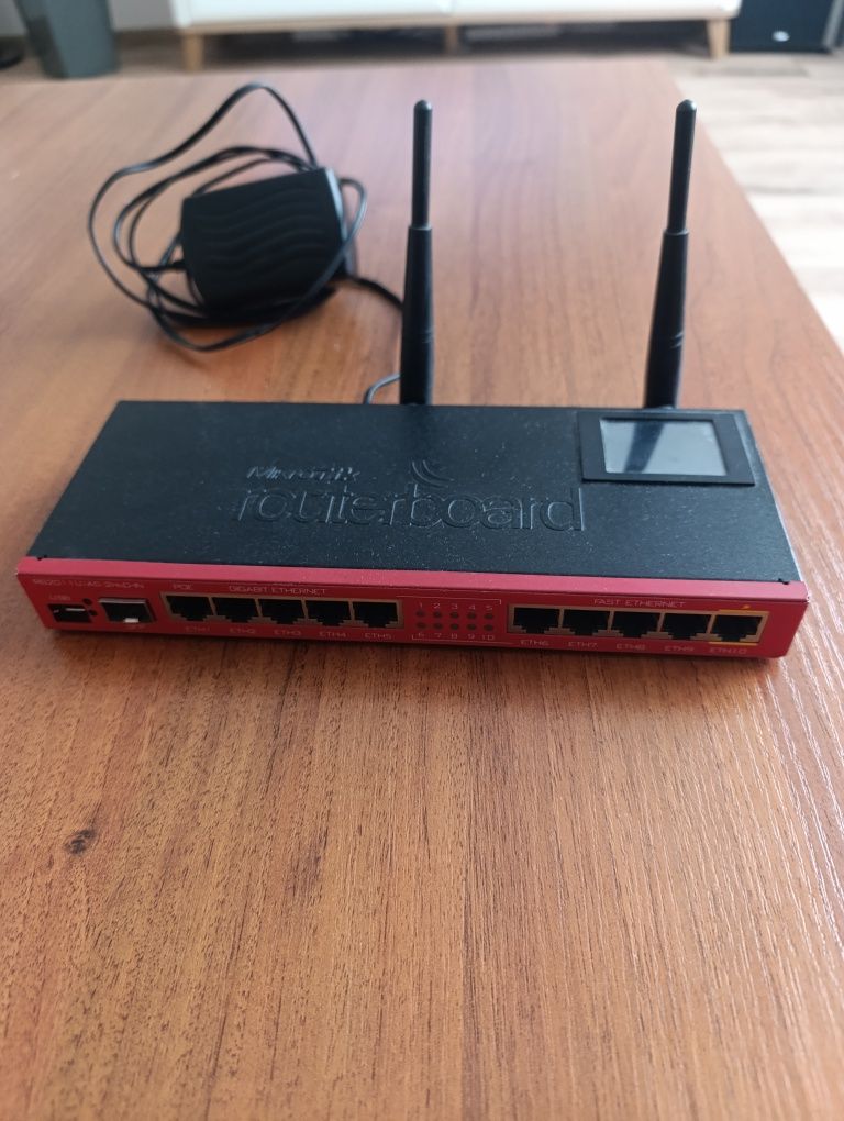 Mikrotik RB2011UiAS-2HnD-IN używany sprawny