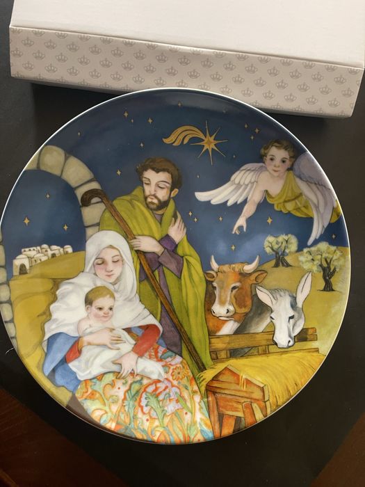 Vista Alegre Prato decorativo de Natal 2023 numerado