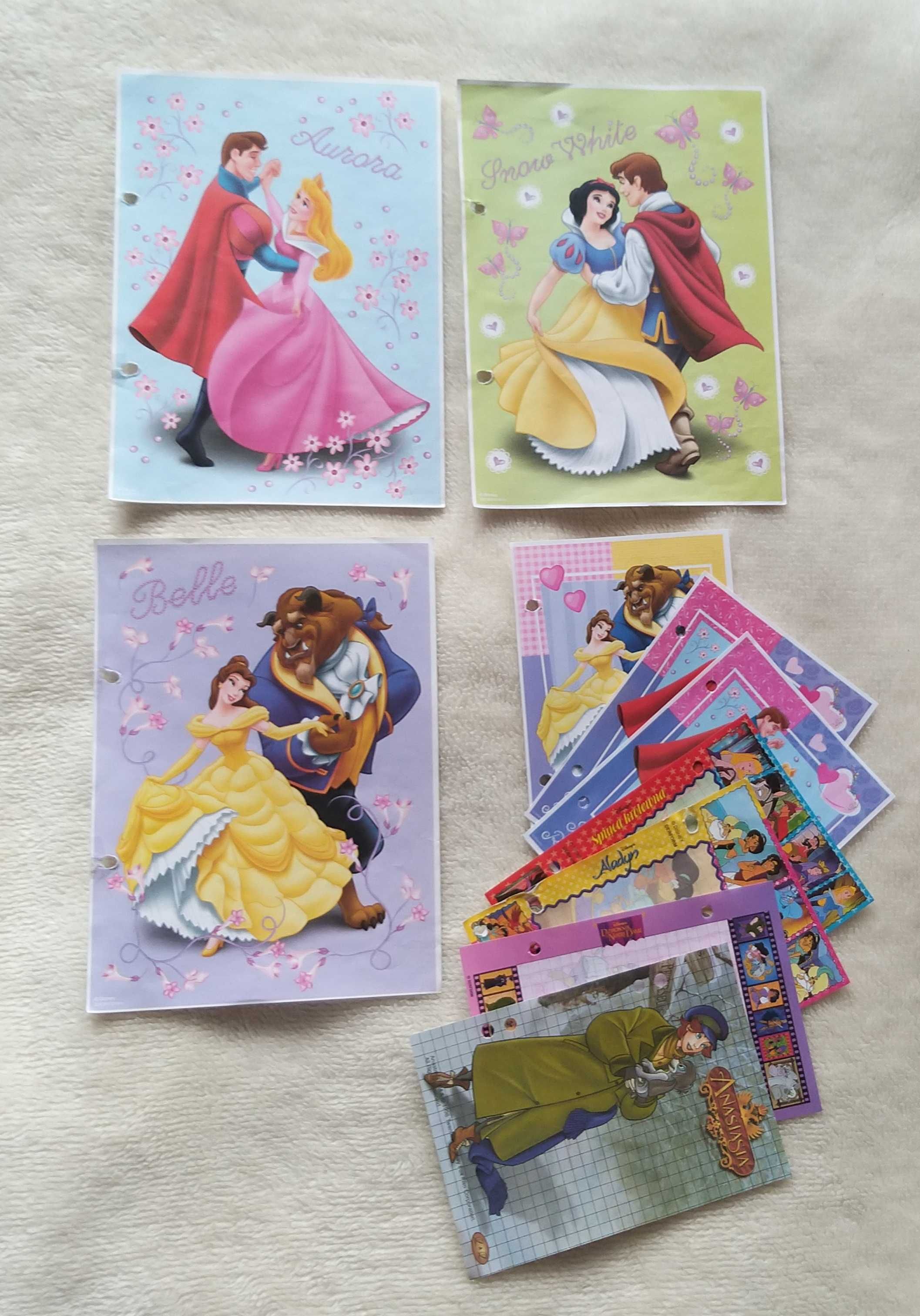 Karteczki księżniczki Disney'a
