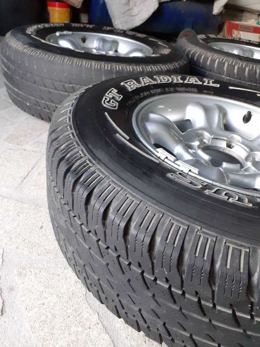 4 jantes com pneu
