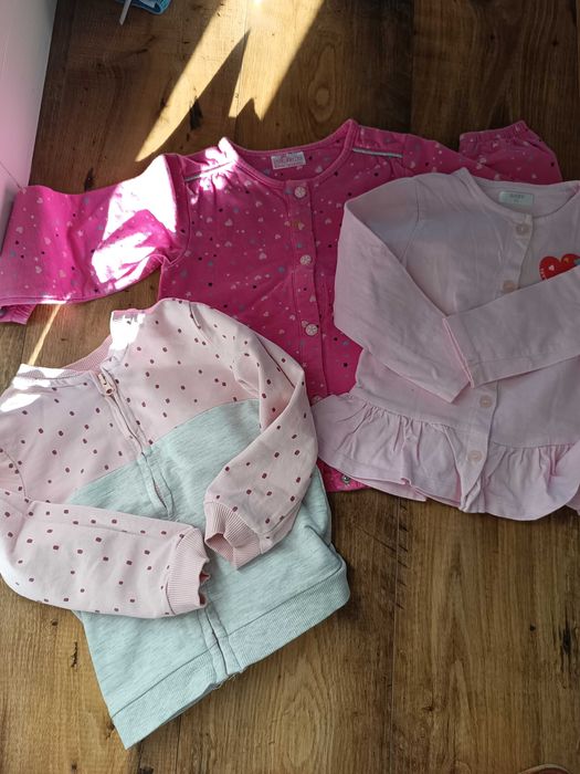 Bluzy dziewczynka Pepco 92 3 szt.