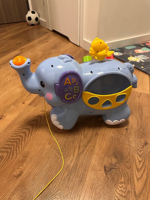 Vtech Super Słoń - Interaktywna zabawka do ciągnięcia