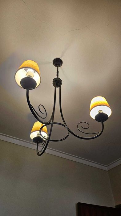 Candeeiros vintage de teto