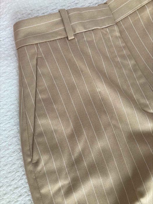 Zara брюки в полоску мужского кроя, размер xs