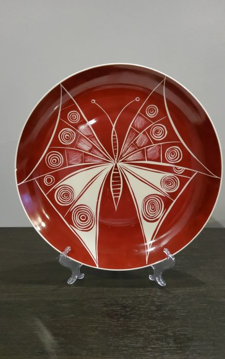 Unikatowa patera „Motyl” Karolina – pikasiak New Look – lata 60.
