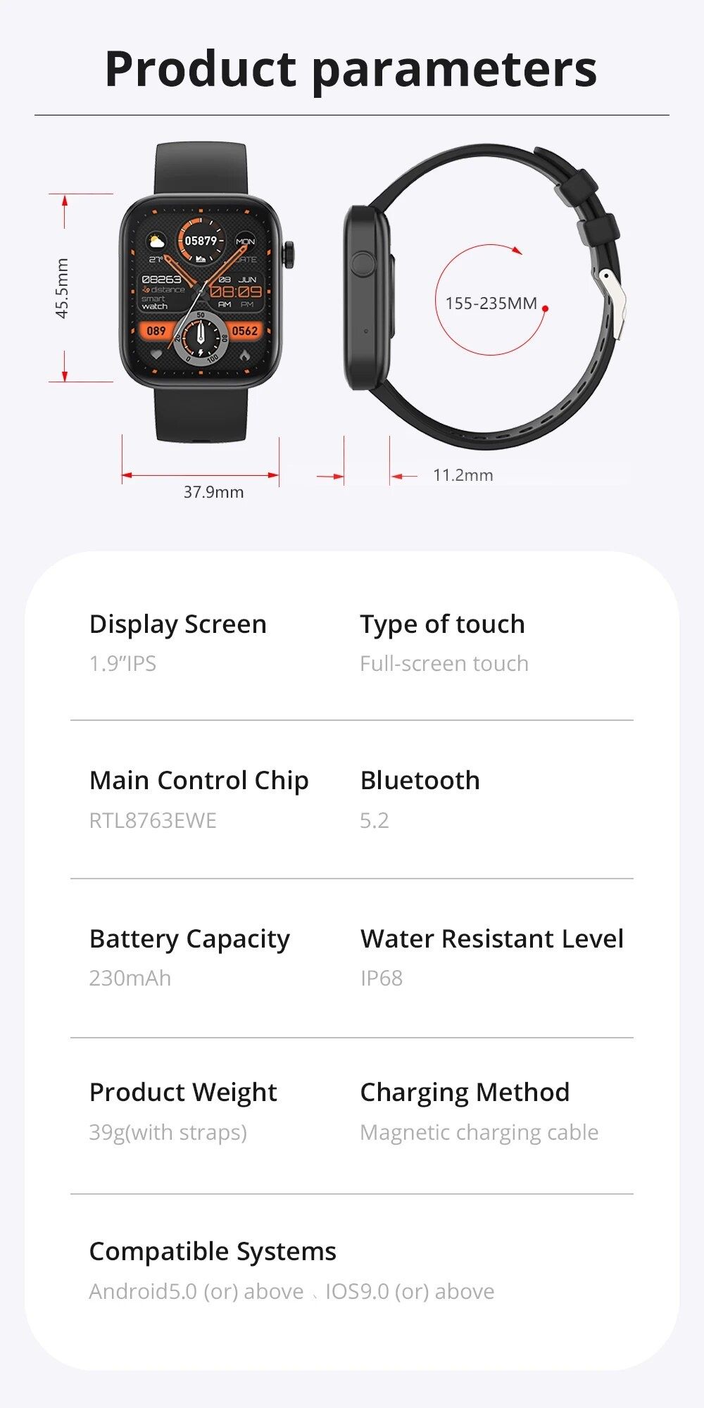 Nowy zafoliowany smartwatch Colmi P71, można przez niego rozmawiać