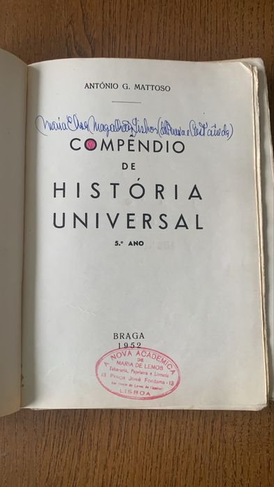 compêndio de história universal