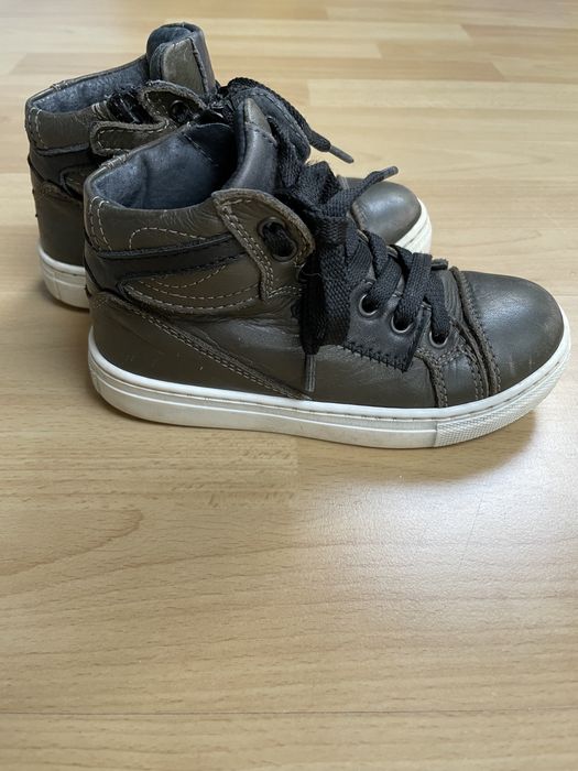 Шкіряні хайтопи кроссовки kickers