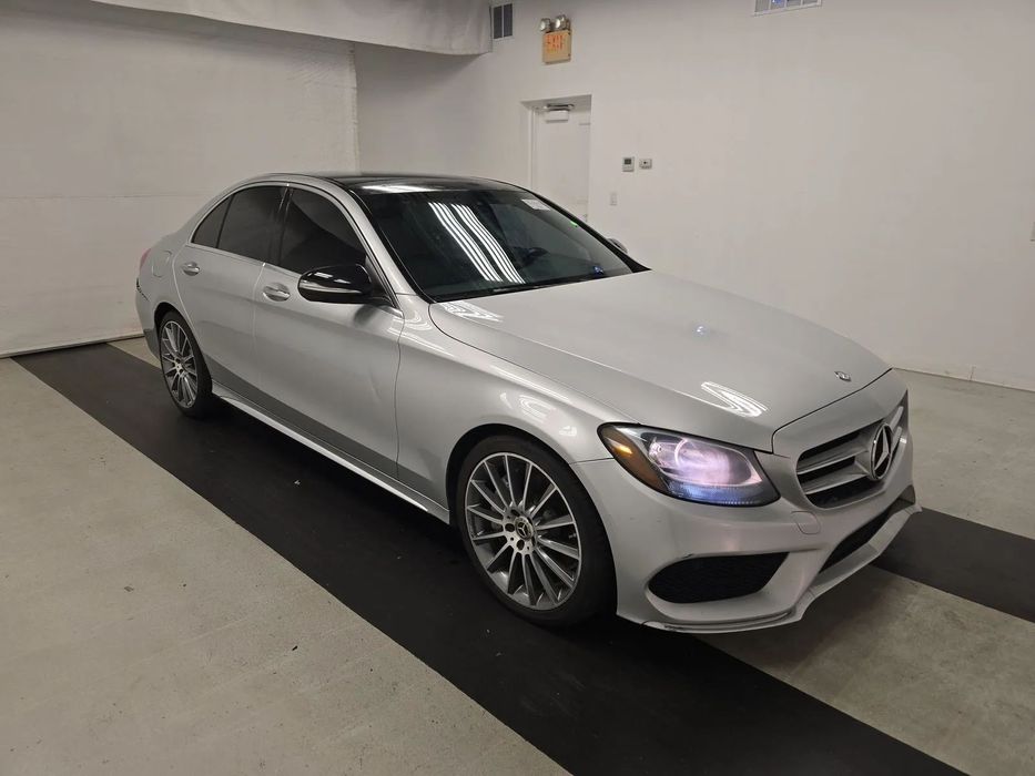 Mercedes-Benz Klasa C AMG, Skóra, Podgrzewane fotele, Panorama