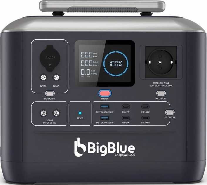 Продам зарядну станцію BigBlue CP1000 / 1000 Вт / 1075 Вт⋅год