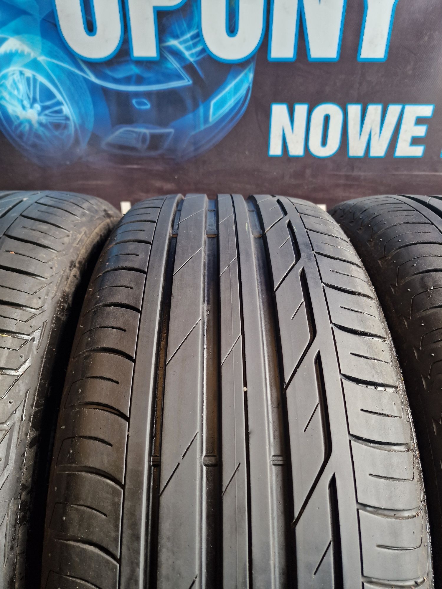 Opony letnie 225/50/18 Bridgestone Komplet jak Nowe 7.9mm