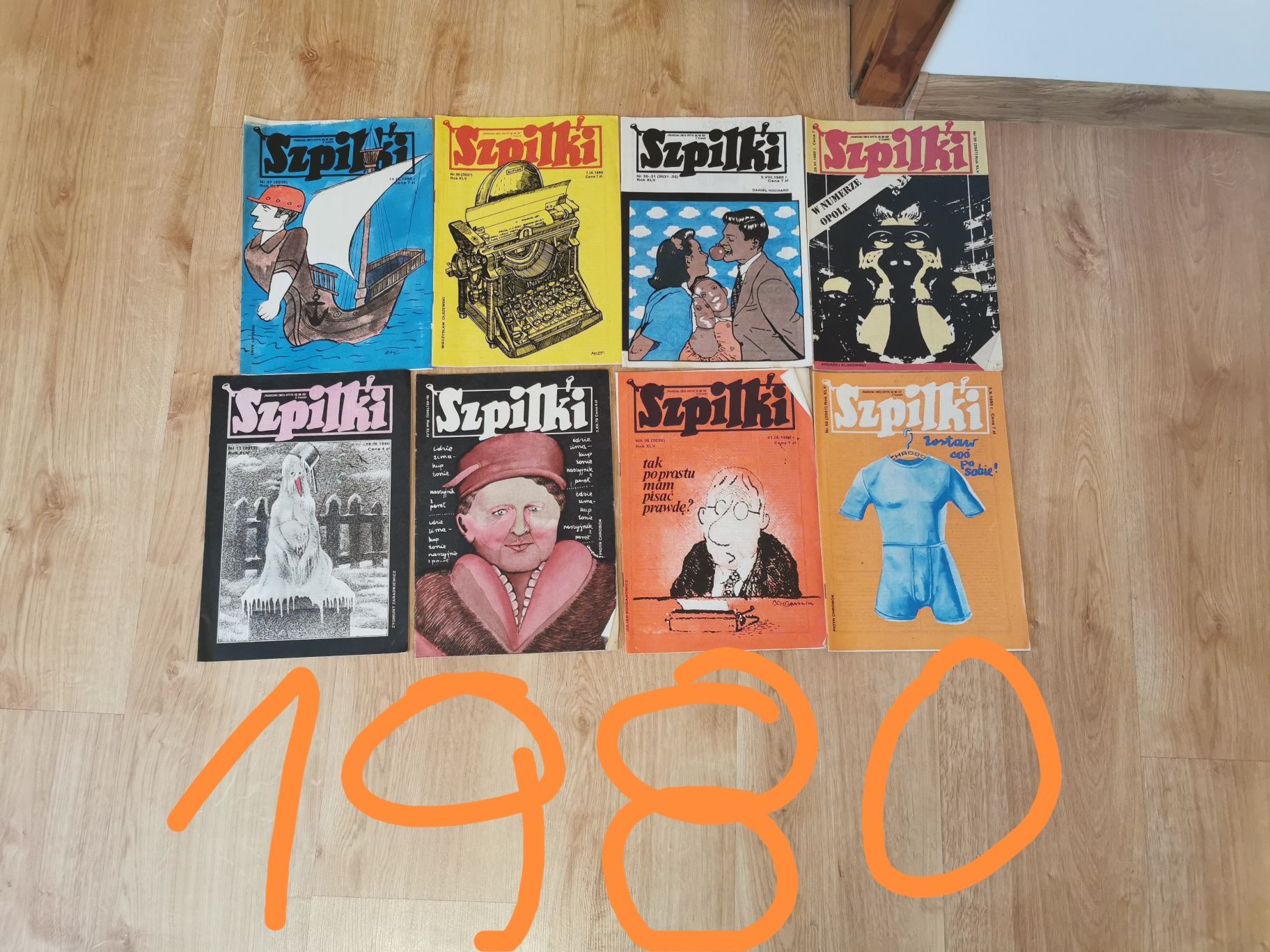 Czasopisma szpilki z prl